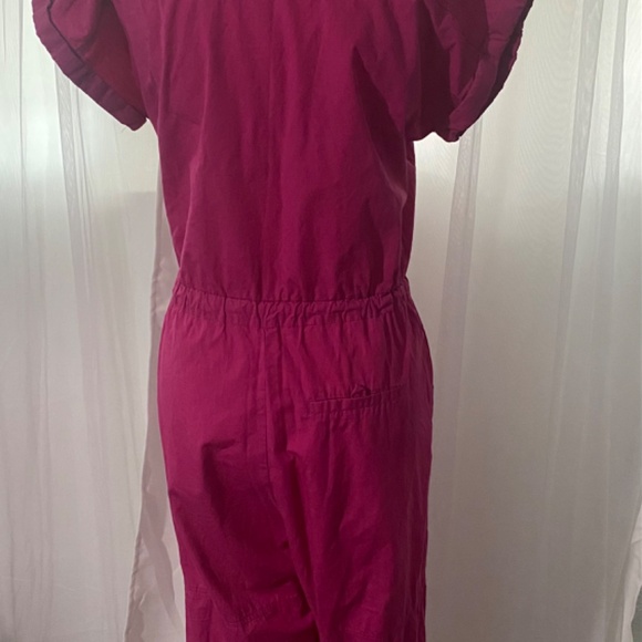 Deluc Jumpsuit Pink Cotton size Small - Picture 5 of 6